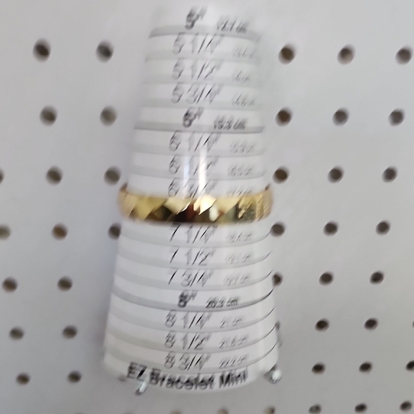 Fashion Jewelry Gold-Tone Textured Bracelet - Picture 3 of 5